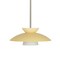 Besa Lighting Trilo 15 Stem Pendant, Champagne, Satin Nickel Finish, 1x75W Incandescent 1TT-451397-SN - alternate 1